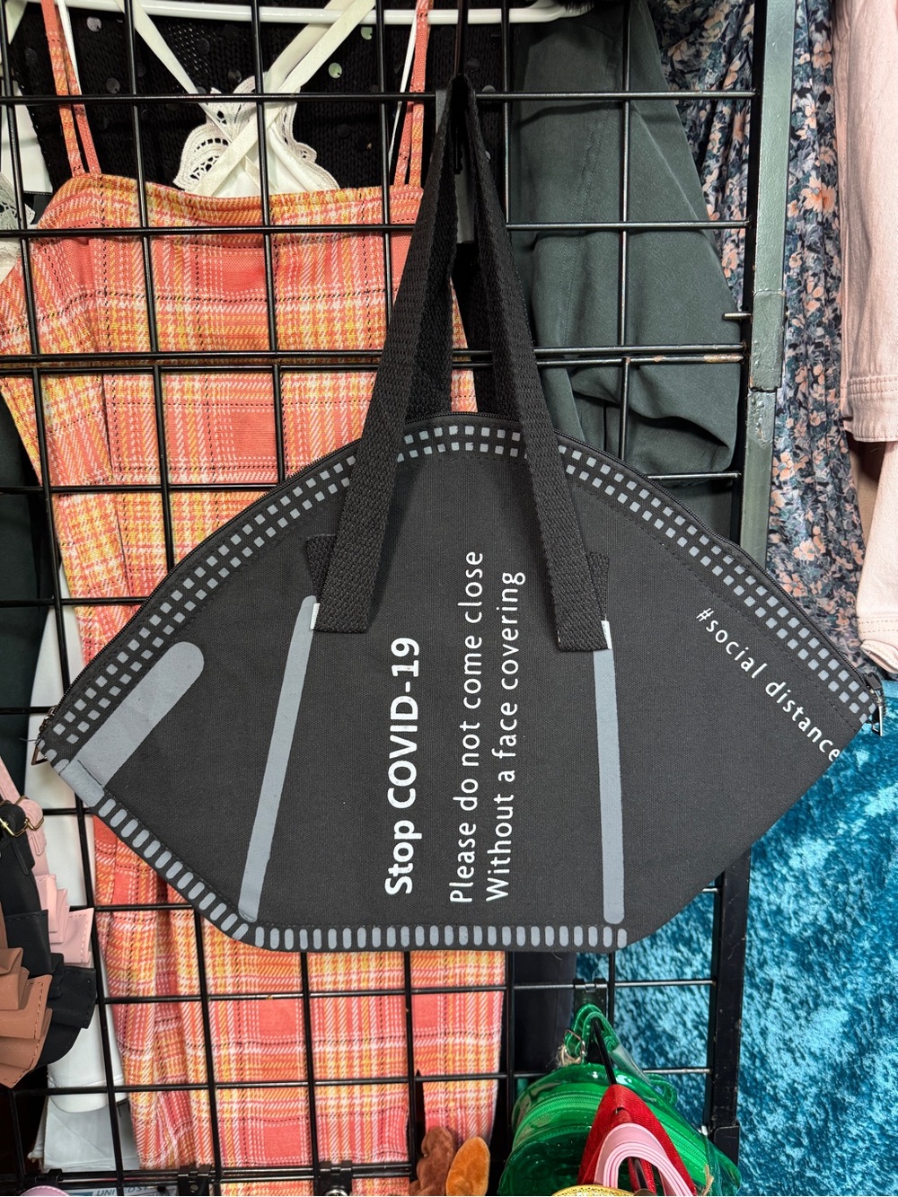 NWOT Extra Large Covid Mask Tote